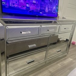 Mirrored Dresser