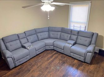 L-shaped recliner brand new in the box