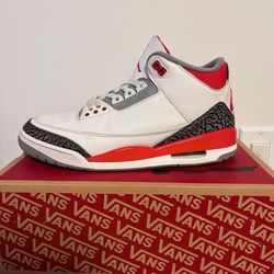 Air Jordan 3 “Fire Red” 2022