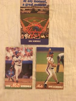 Mets & Yankees Baseball Schedules