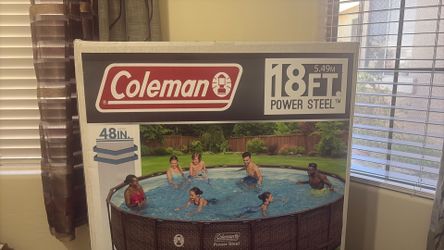 Coleman 18 feet 48 inches tall pool