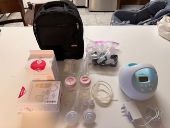 Spectra S1 Plus Breast Pump with Accessories and Storage Bags