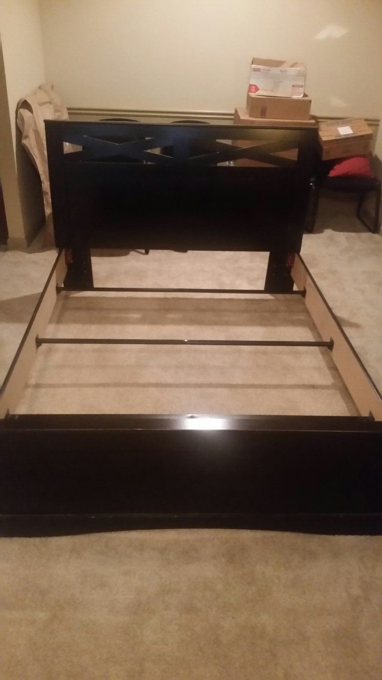 Queen size bed frame