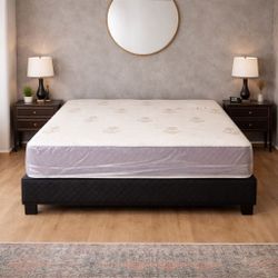 King Size Mattress 10 Inches Thick Also Available in Twin, Full, Queen New From Factory Same Day Delivery 🚚