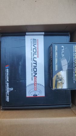 Evolution break kit with rotors