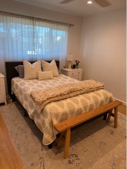 Queen bed frame
