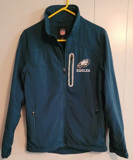 Official NFL Philadelphia Eagle 3 Layer Soft Shell Team  Jacket -Mens Small NWT