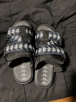 Kappa Logo Strap Slide Sandals