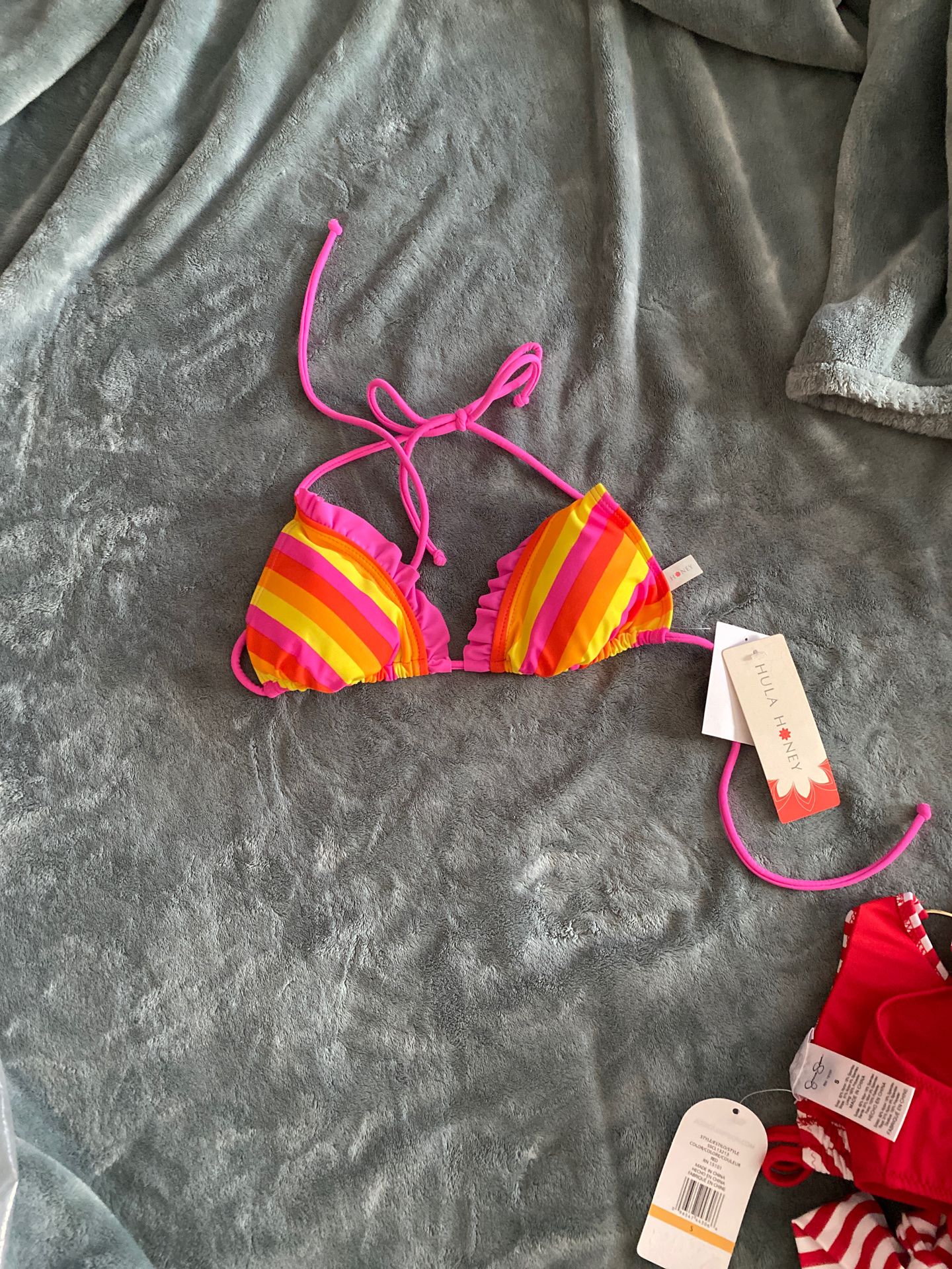 NWT Hula Honey bikini top