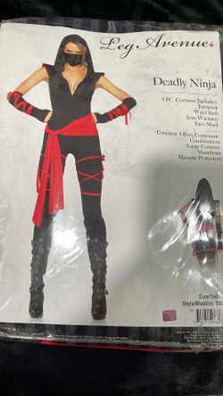 Deadly ninja Costume
