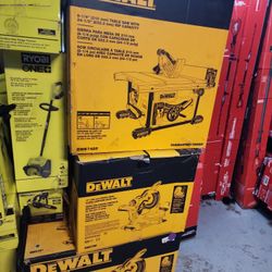 Dewalt Table Saw $300 Dewalt 780dw New In Box $450