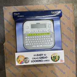P Touch Label Maker PT-D210 Brand New 