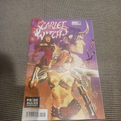 Scarlet Witch #1 Davi Go Pride Allies Variant Marvel Comics