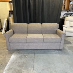 Brown Pullout Bed Couch