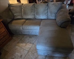 Chaise Lounge Counch - Cobblestone color, Earthy tones