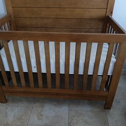 Light Brown Baby Crib Purchased At r