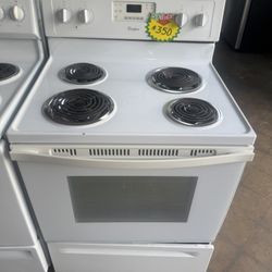 USED WHIRLPOOL ELECTRIC STOVE 