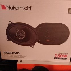 Nakamichi 4x6 Speakers Brand New In The Box 