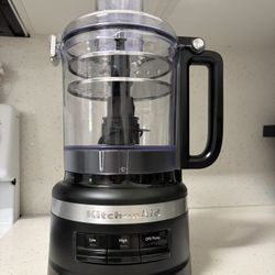 KitchenAid 9-Cup Food Processor KFP0918 - Black - Excellent Working Condition