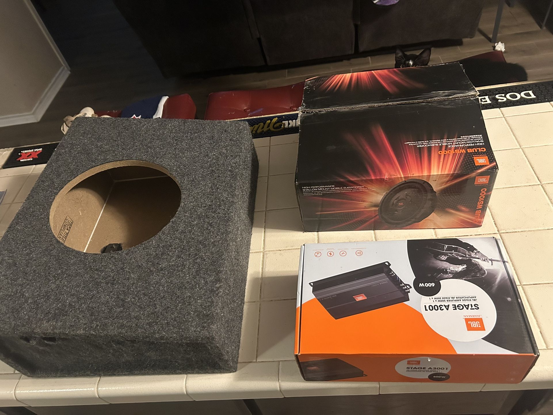 Subwoofer And Amplifier