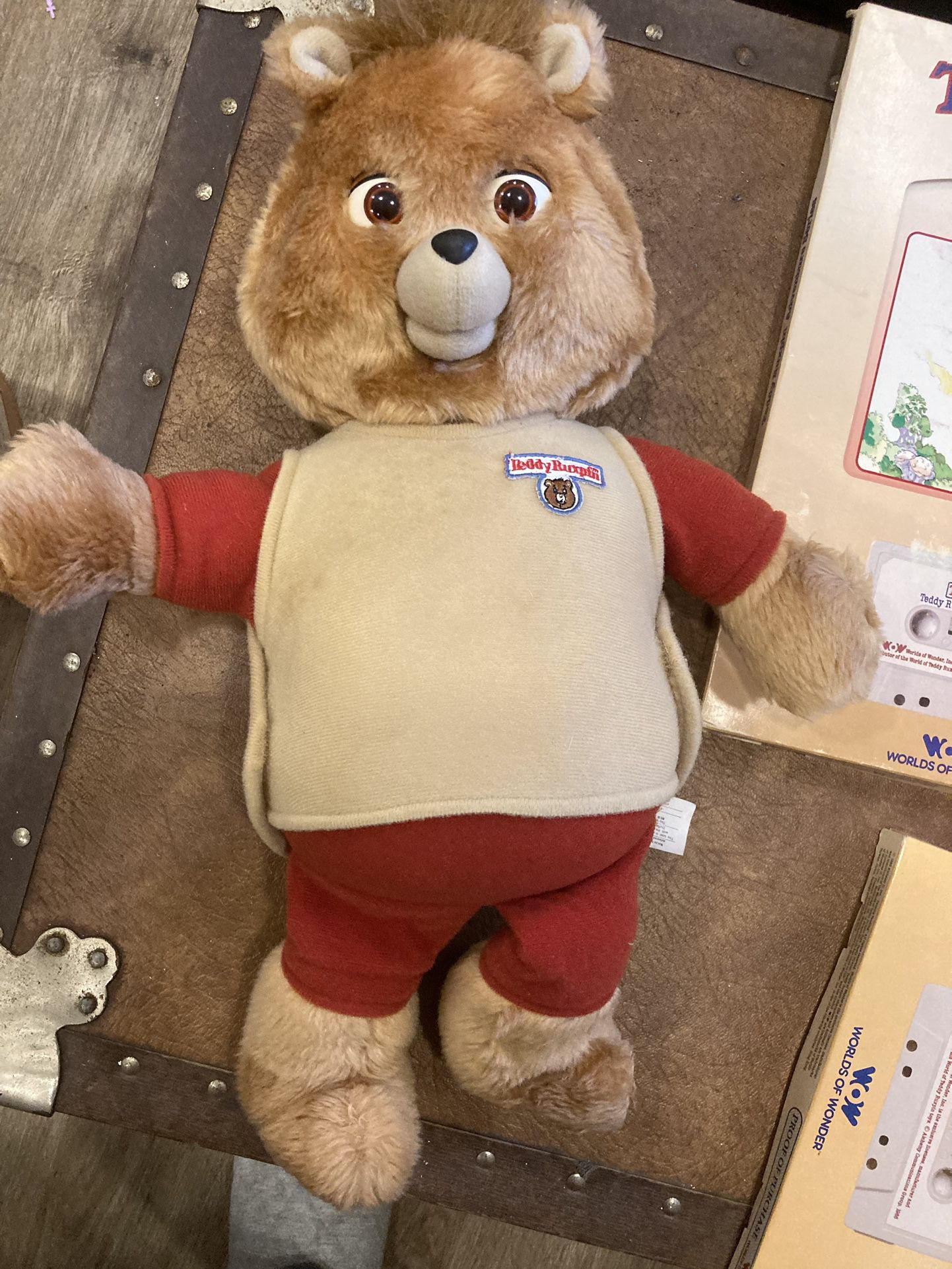 Original 1984 Teddy Ruxpin With Tapes