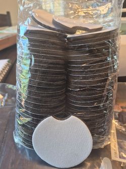 Sublimation car coaster