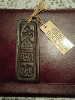 Indian Prayer Metal Plaque