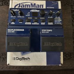 JamMan Looper/Phrase Sampler Pedal For Guitar Bass Keyboard 