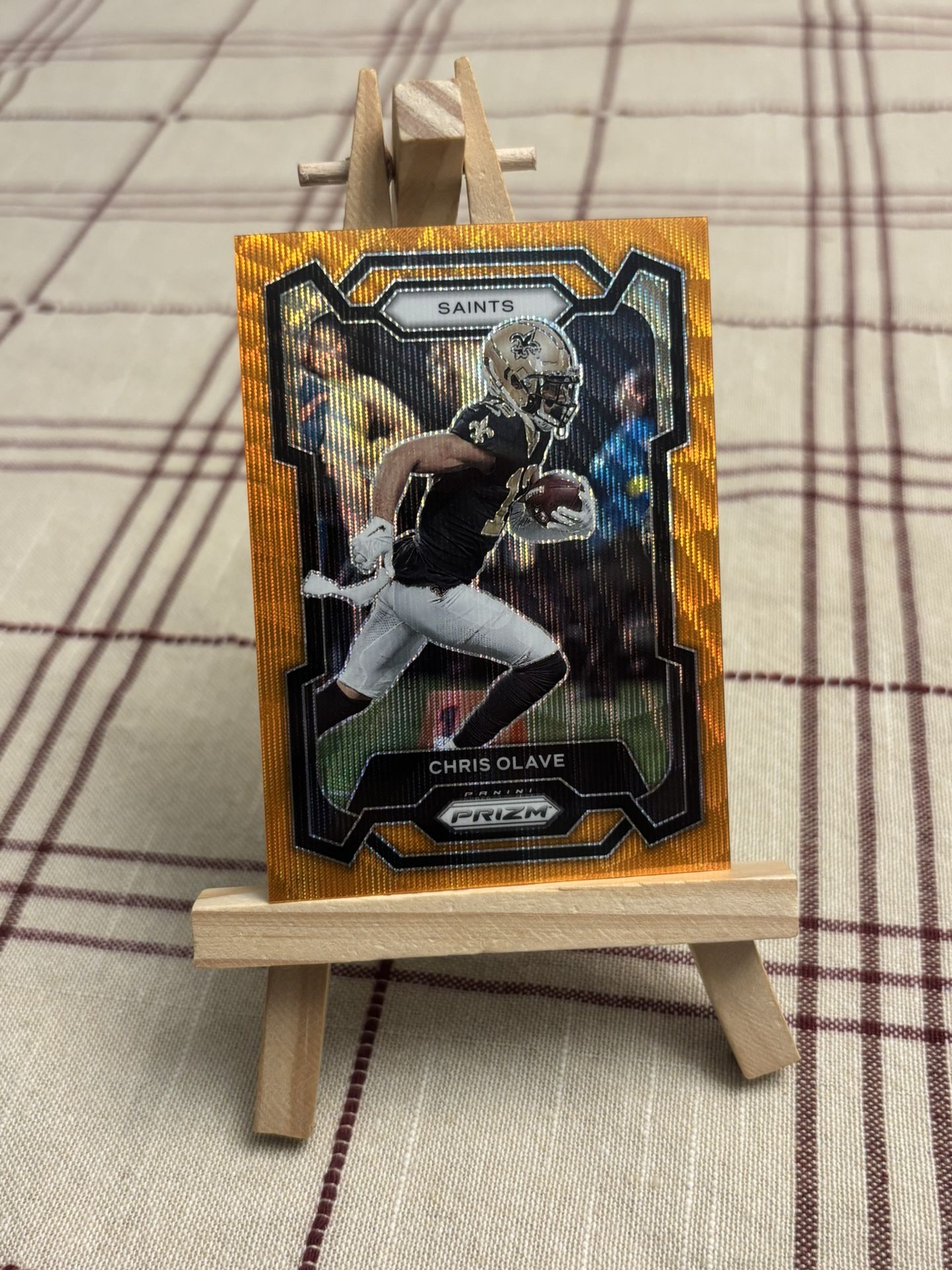 Chris Olave Orange Prizm /60