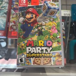 Mario Party Superstars Nintendo Switch Game In Case