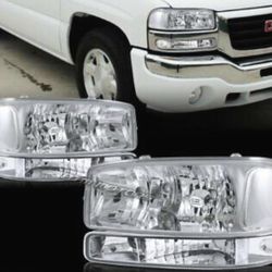 GMC Sierra 99-06 new Headlights 