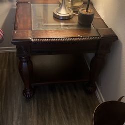 2 End Tables  $100 Firm In McFarland 