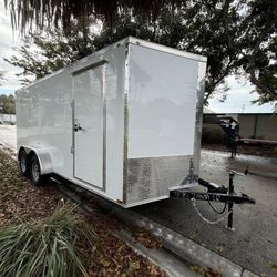 Quality Cargo 7 x 16 Enclosed Trailer 7k
