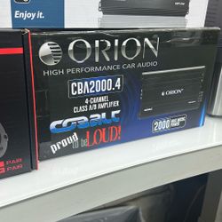 Orion 2000 Watt 4 Channel