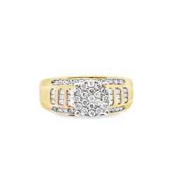 10K Cinderlla Ring 0.5 CTW 