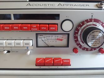 qualitone Acoustic Appraiser mechine