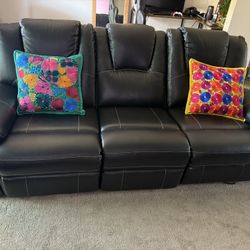 Set Of Reclining Couches 