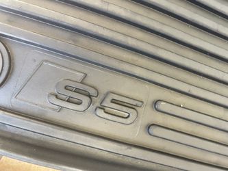 A5, S5 Cabriolet (2010-2011) & Coupe/Sportback (2009-2017) All-Weather Floor Mats Set, Front - Black - 
