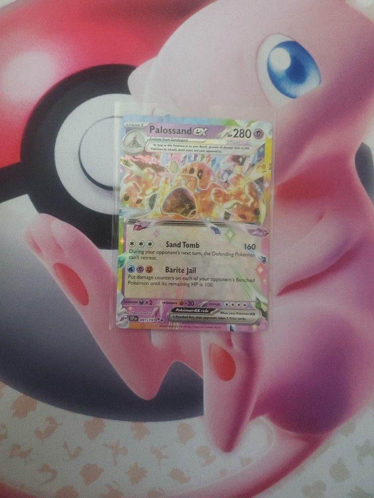 Palossand Ex Pokémon Card
