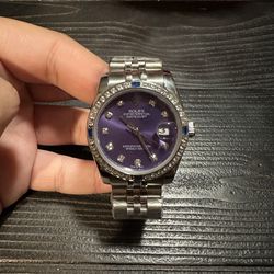 Purple Face Datejust