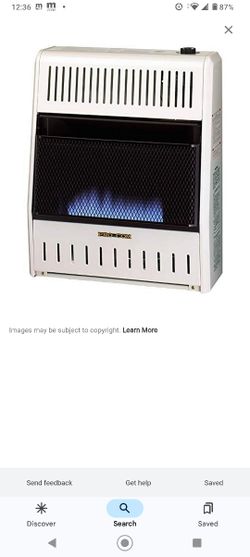 Heater Pro-Com Duel Fuel Ventless Blue Flame 