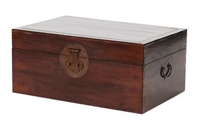 Vintage Chinese chest wooden storage coffee table