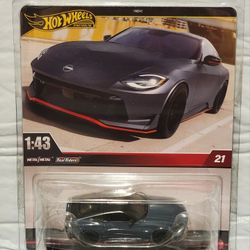 Hot Wheels Premium 2025 #21 Metal Real Riders 1:43 Scale Nissan Z Nismo