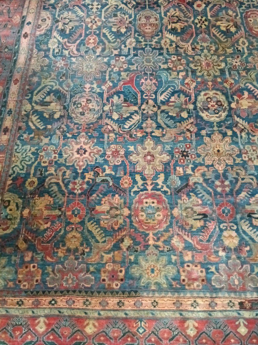 Vintage Authentic Indian Rug 