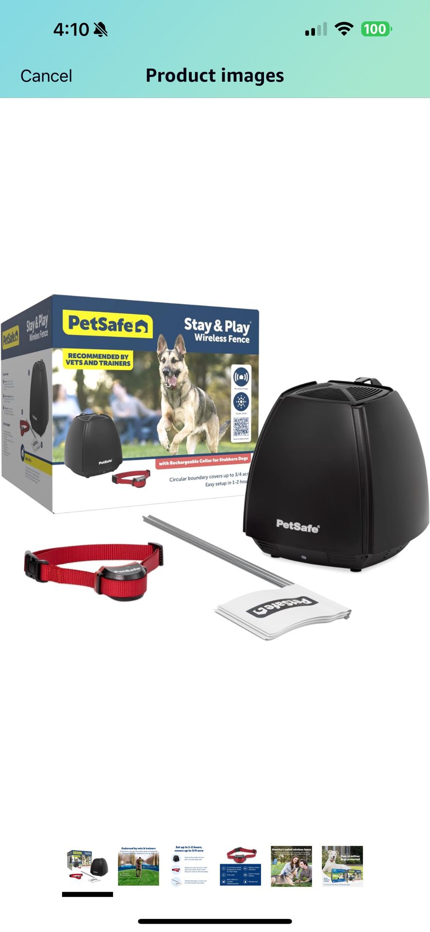 PetSafe Stay And Play Wireless Pet Fence 