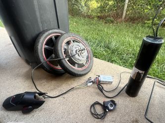 Electric Bike Motor And Battery Etc