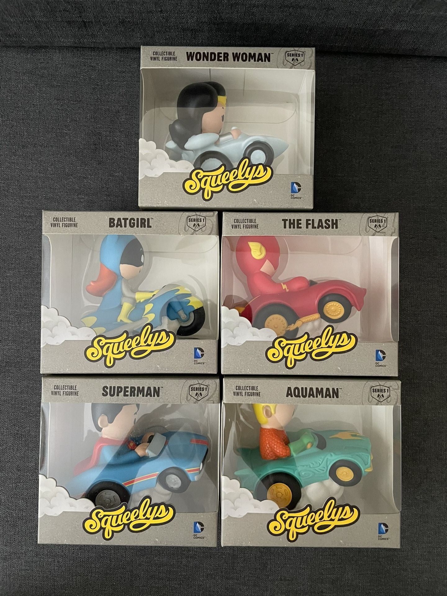 DC The Flash Squeelys Collectible Vinyl Figure by Hallmark - New