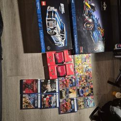 Legos, Nintendo Switch And Ps5 Games, Milwaukee Headphones 