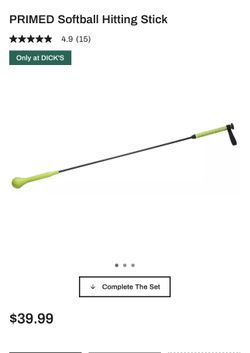 PRIMED SOFTBALL HITTING STICK