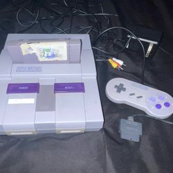 Super Nintendo Console 